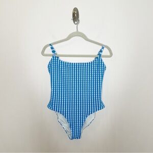 Lemlem Zala Classic Jacquard Knit One Piece Swimsuit